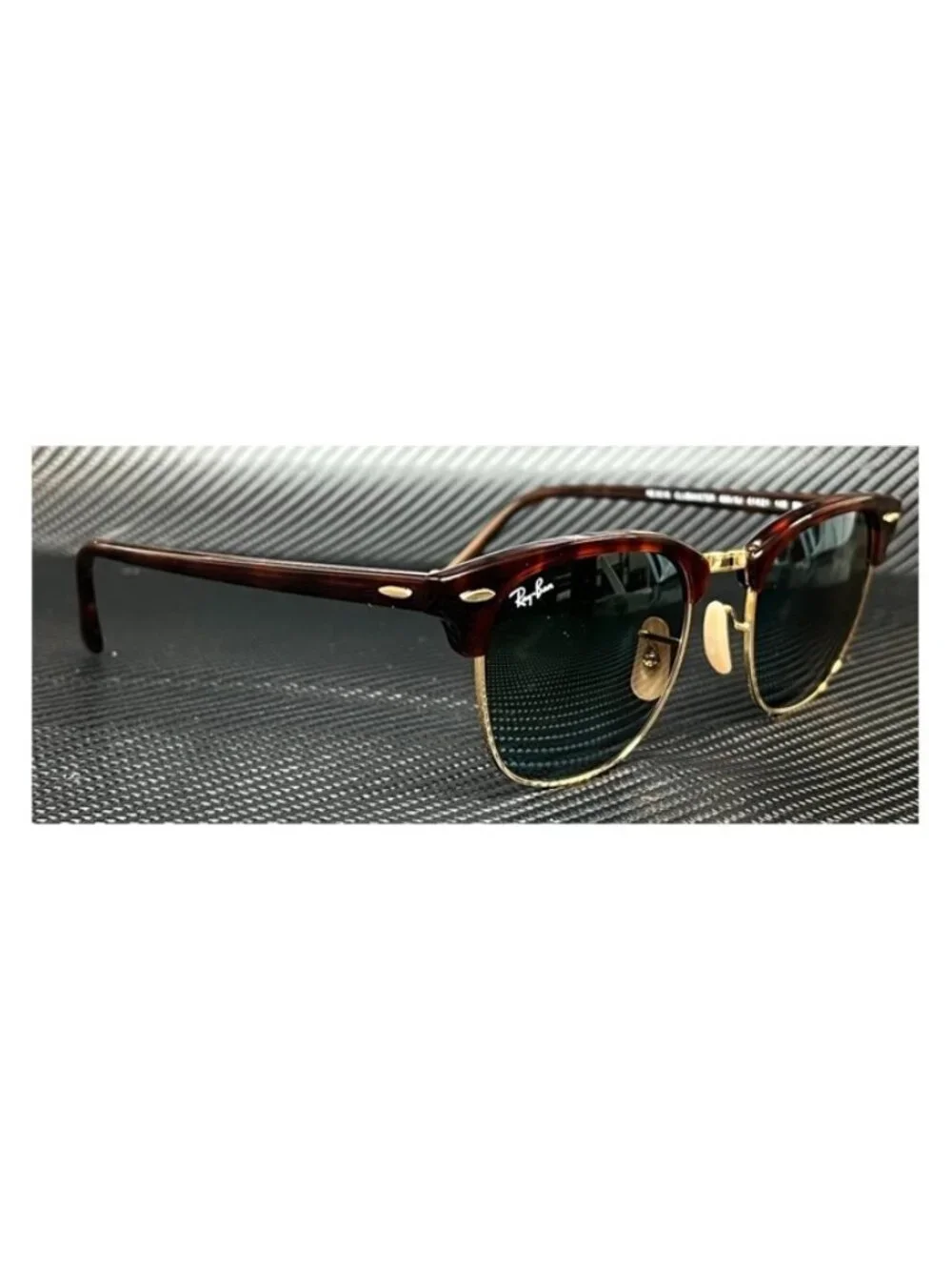 New Ray Ban Men  Red Havana Sunglasses  49- 21- 145